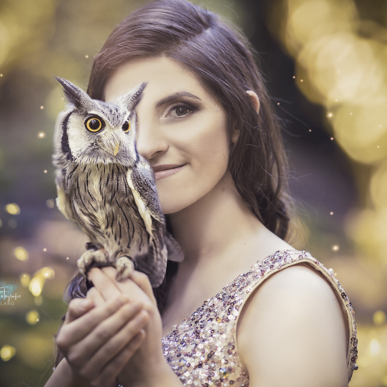 Achtsamkeit durch Tiere Fantasy-Fotoshooting